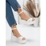 Sandale Dama cu Platforma 5SY7 WHITE | MEI