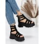 Sandale Dama cu Platforma 5WL19 BLACK | MEI