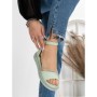 Sandale Dama cu Talpa Joasa 3GZ68 GREEN | MEI