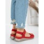 Sandale Dama cu Talpa Joasa 5GZ30 RED | MEI