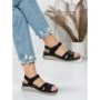 Sandale Dama cu Talpa Joasa 5GZ31 BLACK | MEI