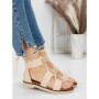 Sandale Dama cu Talpa Joasa 5H1 BEIGE | MEI