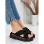 Papuci Dama cu Platforma 2HXS3 BLACK | MEI
