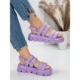 Sandale Dama cu Talpa Joasa 2HXS5 PURPLE | MEI