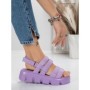 Sandale Dama cu Talpa Joasa 2HXS5 PURPLE | MEI