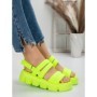 Sandale Dama cu Talpa Joasa 2HXS5 GREEN | MEI