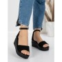 Sandale Dama cu Platforma 2PT3 BLACK | MEI