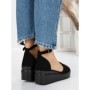 Sandale Dama cu Platforma 2PT3 BLACK | MEI
