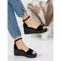 Sandale Dama cu Platforma 2PT3 BLACK | MEI
