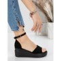 Sandale Dama cu Platforma 2PT3 BLACK | MEI