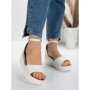 Sandale Dama cu Platforma 2PT3 WHITE | MEI