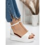 Sandale Dama cu Platforma 2PT3 WHITE | MEI