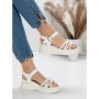 Sandale Dama cu Platforma 3H18 WHITE | MEI