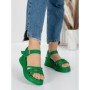 Sandale Dama cu Platforma 3H18 GREEN | MEI