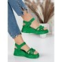 Sandale Dama cu Platforma 3H18 GREEN | MEI
