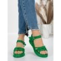 Sandale Dama cu Platforma 3H18 GREEN | MEI