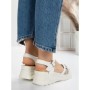 Sandale Dama cu Platforma 3H19 WHITE | MEI