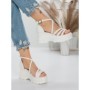 Sandale Dama cu Platforma 5WL28 WHITE | MEI