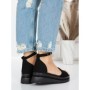Sandale Dama cu Platforma 5HXS50 BLACK | MEI
