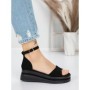 Sandale Dama cu Platforma 5HXS50 BLACK | MEI