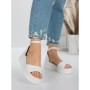 Sandale Dama cu Platforma 5HXS50 WHITE | MEI