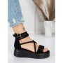 Sandale Dama cu Platforma 5GZ10 BLACK | MEI