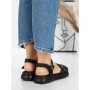 Sandale Dama cu Talpa Joasa 5WL30 BLACK | MEI