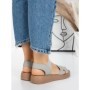 Sandale Dama cu Talpa Joasa 5XJ55 GREY | MEI