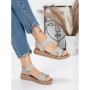 Sandale Dama cu Talpa Joasa 5XJ55 GREY | MEI