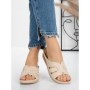 Papuci Dama cu Talpa Joasa 5GZ33 NUDE | MEI