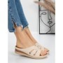 Papuci Dama cu Talpa Joasa 5GZ33 NUDE | MEI