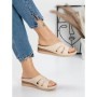 Papuci Dama cu Talpa Joasa 5GZ33 NUDE | MEI