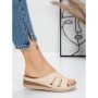 Papuci Dama cu Talpa Joasa 5GZ33 NUDE | MEI