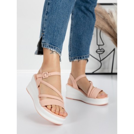 Sandale Dama cu Platforma 5LM1 PINK | MEI