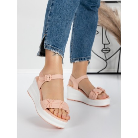 Sandale Dama cu Platforma 5LM2 PINK | MEI