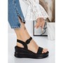 Sandale Dama cu Platforma 5LM5 BLACK | MEI