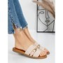 Papuci Dama cu Talpa Joasa 5PT8 BEIGE | MEI