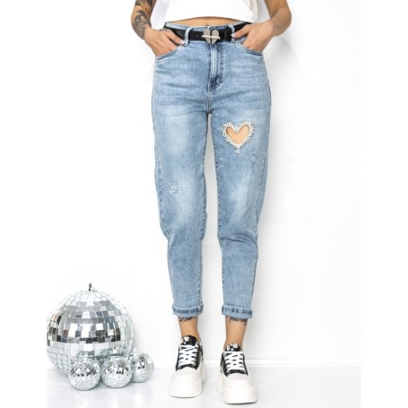 Blugi Dama SL1231 ALBASTRU | MINA