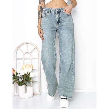 Blugi Dama M2216-5 ALBASTRU | FASHION