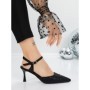 Pantofi Stiletto 5GZ65 BLACK | MEI
