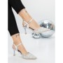 Pantofi Stiletto 5GZ65 SILVER | MEI