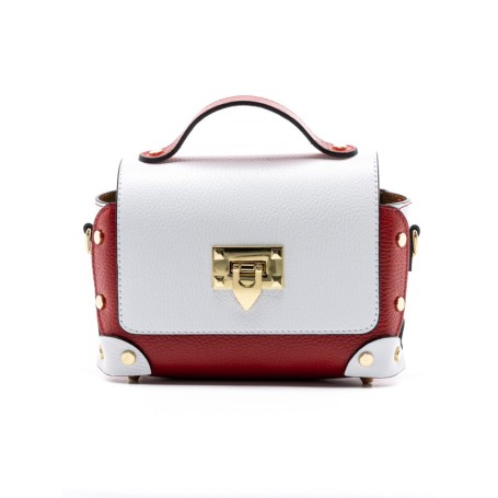 Genti Dama Din Piele Naturala GD32 WHITE-RED | FORSETI