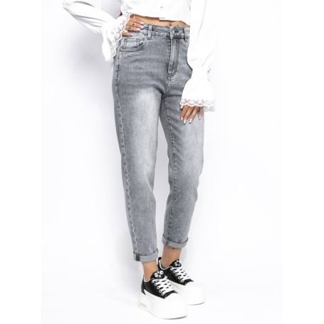 Blugi Dama RF085 GRI | MINA