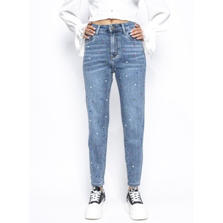 Blugi Dama FR097 ALBASTRU | MINA