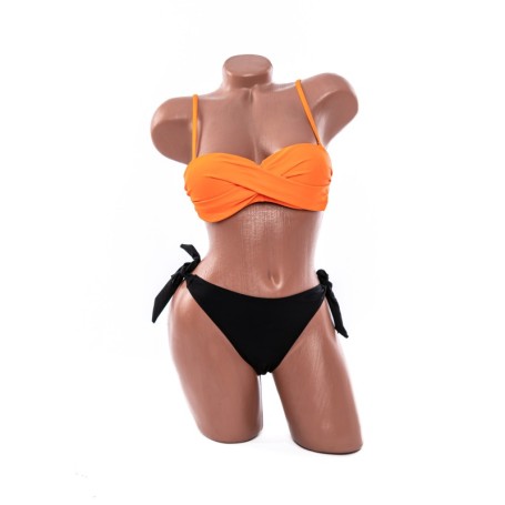 Costum de baie dama M131 PORTOCALIU | MEINA