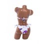 Costum de baie dama F333 ALB-MOV | MEINA