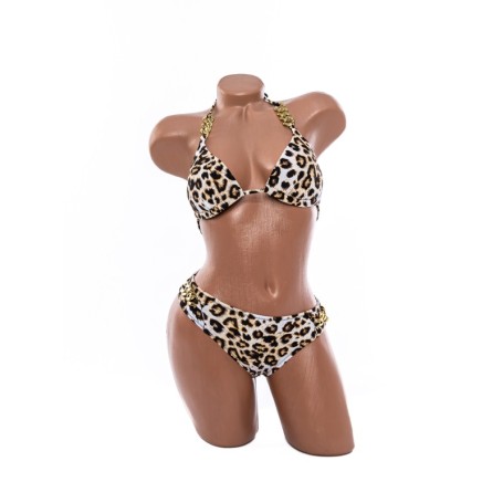 Costum de baie dama F223 LEOPARD | MEINA