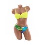 Costum de baie dama F339-1 VERDE NEON | MEINA