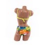 Costum de baie dama F339-1 VERDE NEON | MEINA