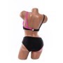 Costum de baie dama L905 FUCHSIA-NEGRU | MEINA